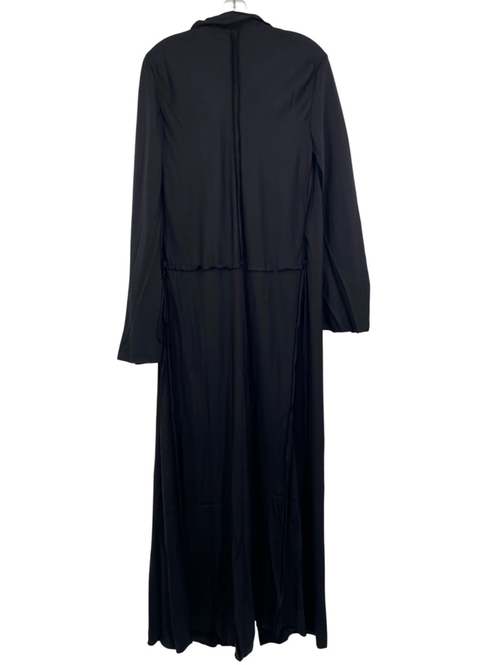 Bec + Bridge Emery Long Sleeve Tie Black Maxi Dress New Size 6 - Picture 7 of 14